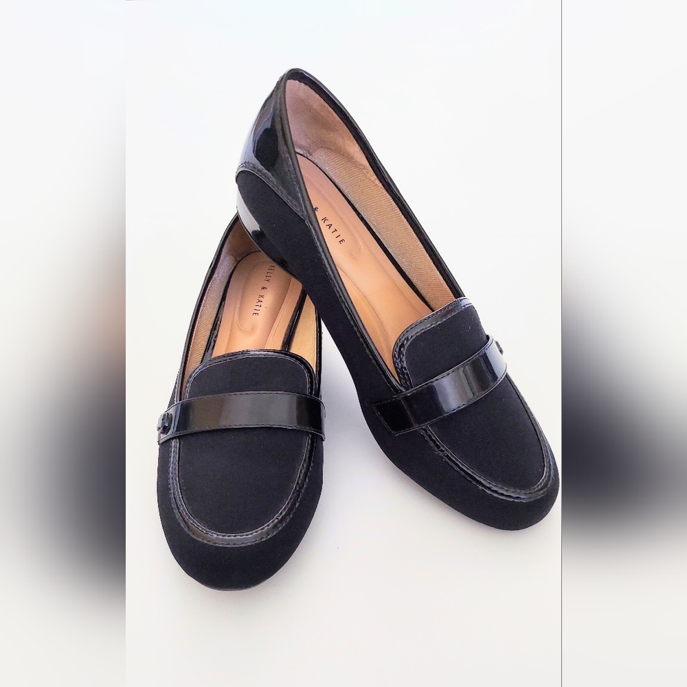 Kelly & Katie Slip On Round Toe Loafers Black Size 9.5W